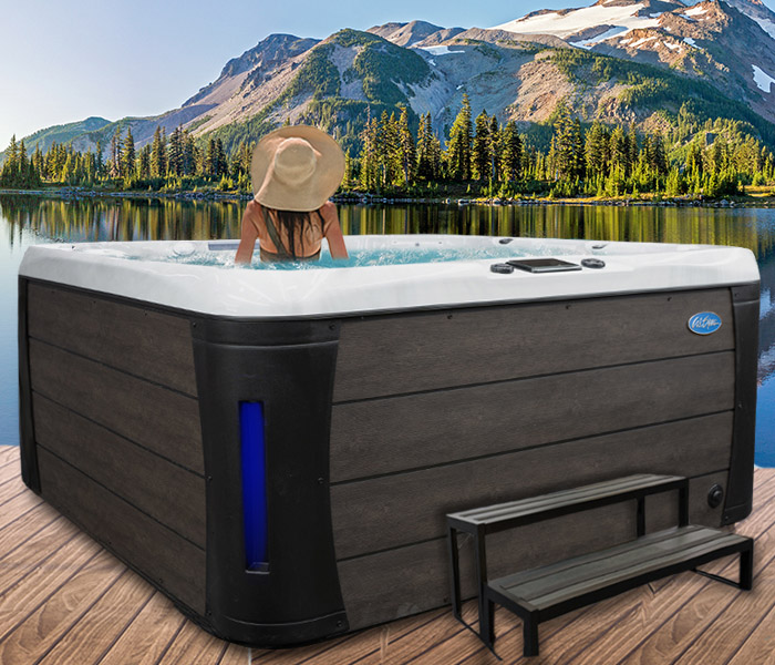 Calspas hot tub being used in a family setting - hot tubs spas for sale Stpeters