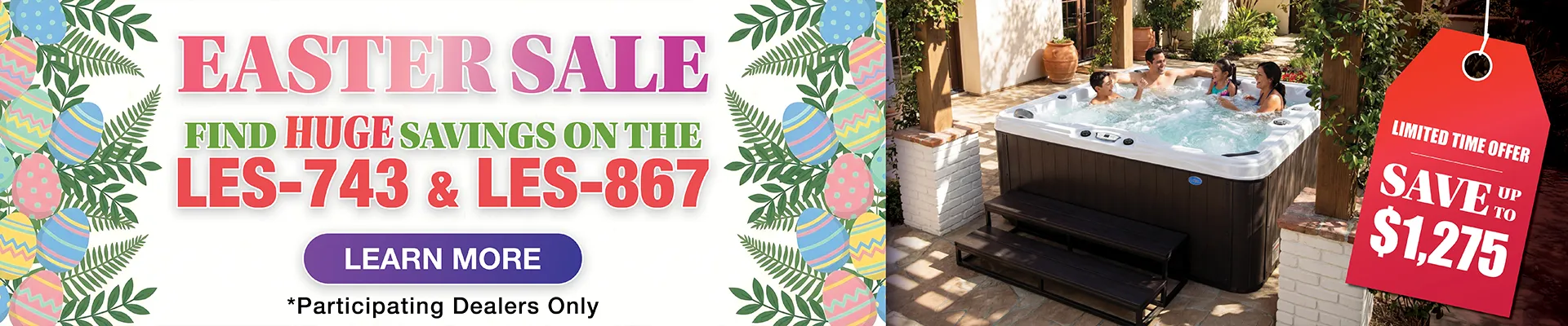 Calspas hot tub being used in a family setting - Stpeters