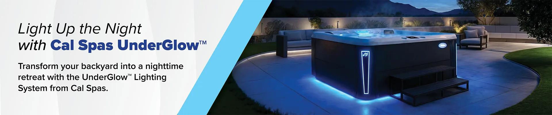 Calspas hot tub being used in a family setting - Stpeters